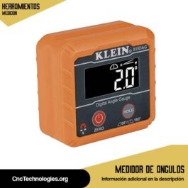 Inclinómetro y Nivel Digital 0-180 grados - CNC Technologies